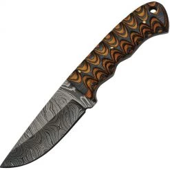 Brand new 👏 Damascus Twisted Wood Hunter 🌟