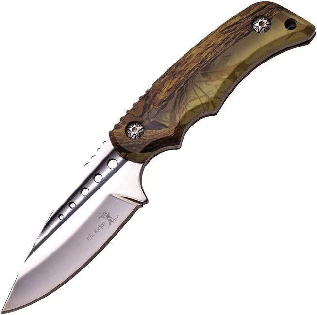Cheapest ๐ Elk Ridge Fixed Blade Camo ER535BC ๐