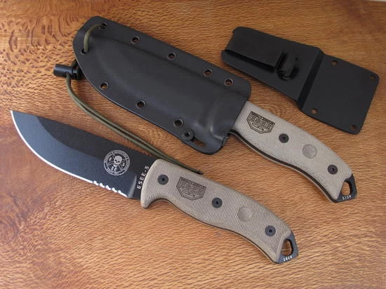 Deals ❤️ ESEE Model 5 Serrated Tactical ✔️