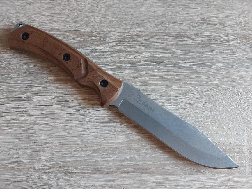 Brand new π Kizlyar Supreme Safari AUS8 Satin Stonewash Walnut π