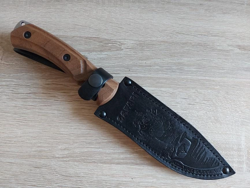 Brand new π Kizlyar Supreme Safari AUS8 Satin Stonewash Walnut π - Image 4