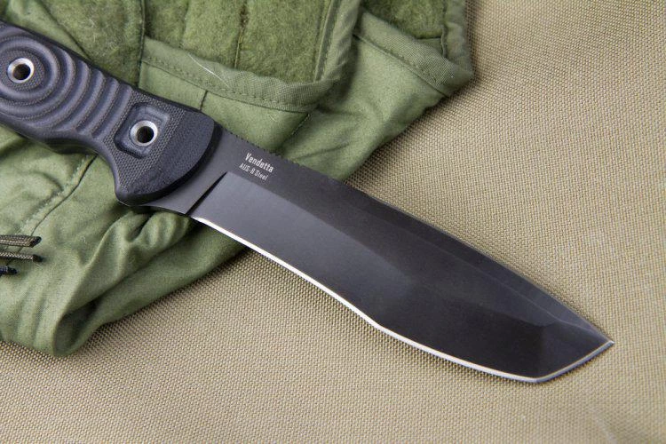 Discount 🤩 Kizlyar Supreme Vendetta AUS8 Black Titanium ⭐ - Image 4