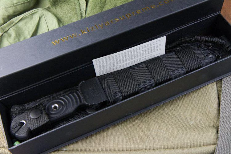 Discount 🤩 Kizlyar Supreme Vendetta AUS8 Black Titanium ⭐ - Image 6