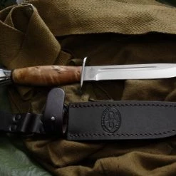 Hot Sale 🥰 Knife AIR FINKA NKVD birch 😀