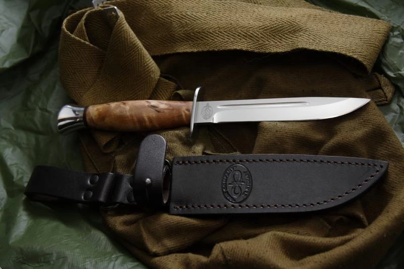 Hot Sale ๐ฅฐ Knife AIR FINKA NKVD birch ๐