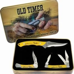 Wholesale 🥰 Schrade Old Timer Scrimshaw Gift Set 👏