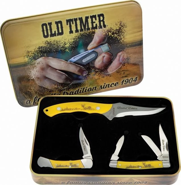 Wholesale π₯° Schrade Old Timer Scrimshaw Gift Set π