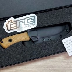 Best deal โค๏ธ TRC Knives K-1s Apo.F Elmax/Kydex Natural ๐ฅ